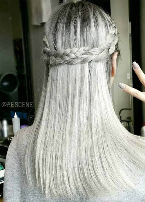 Platinum Silver Color