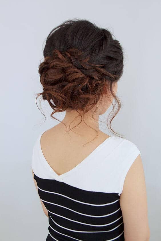 Tousled Braids And Pinned-up Tendrils