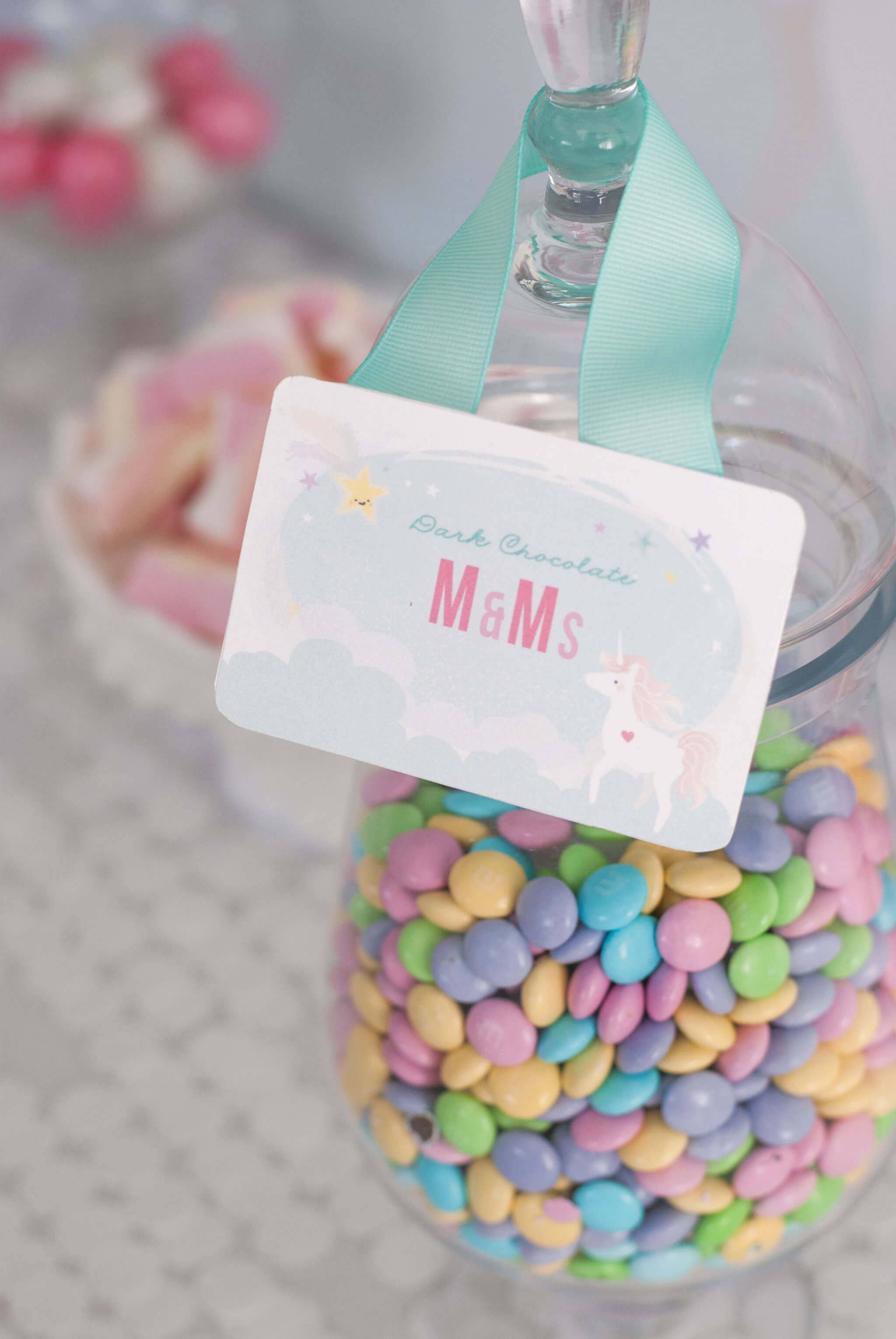 Pastel M&M Placeholder Paperweight