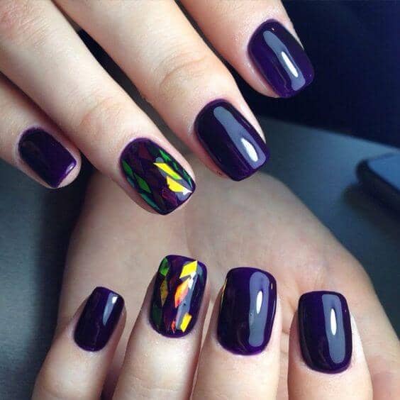 Stained Glass Statement Nails