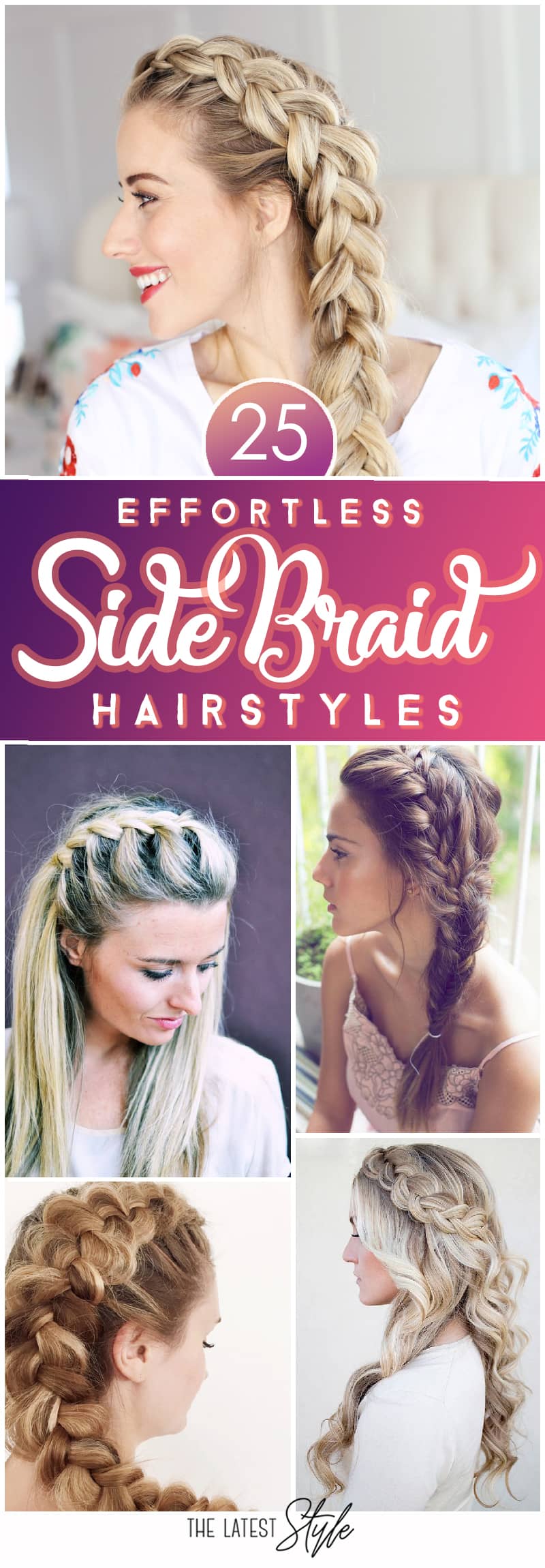 25 Effortless Side Braid Hairstyles to Make You Feel Special
