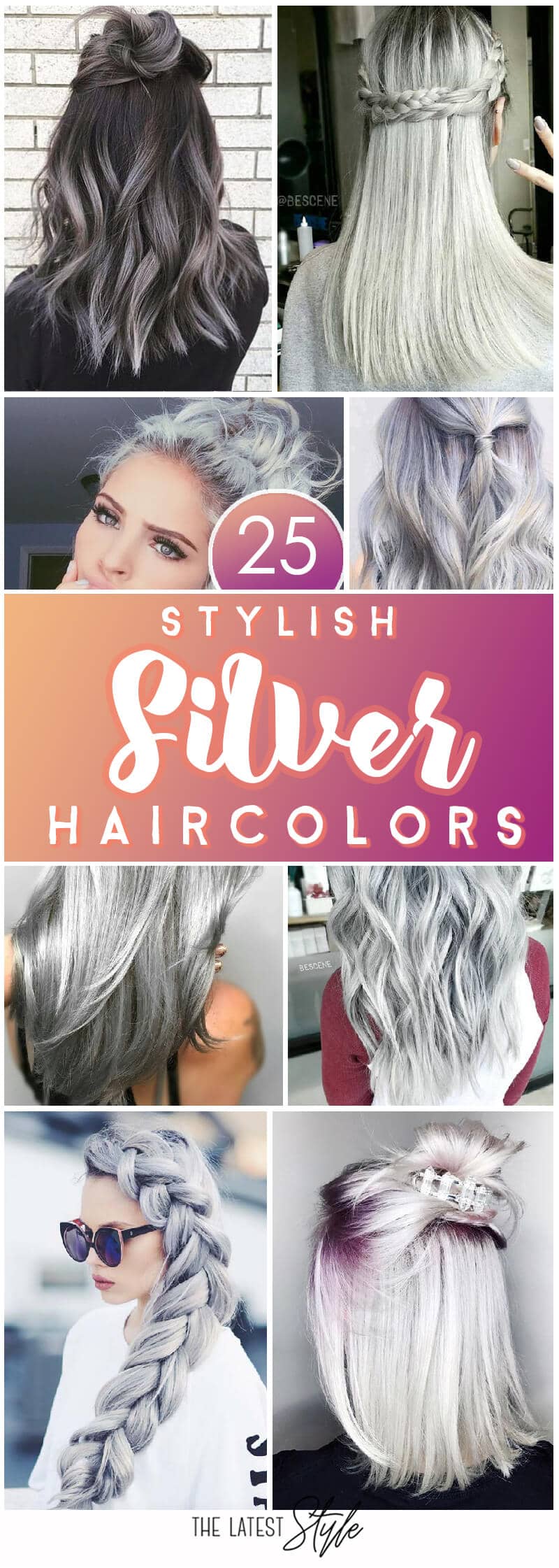 25 Silver Hair Color Looks that are Absolutely Gorgeous