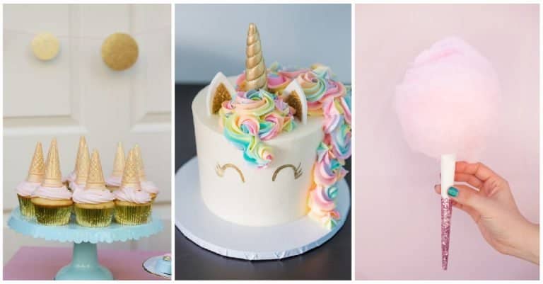 Featured image for “29 Deliciously Dazzling Unicorn Birthday Party Sweets”