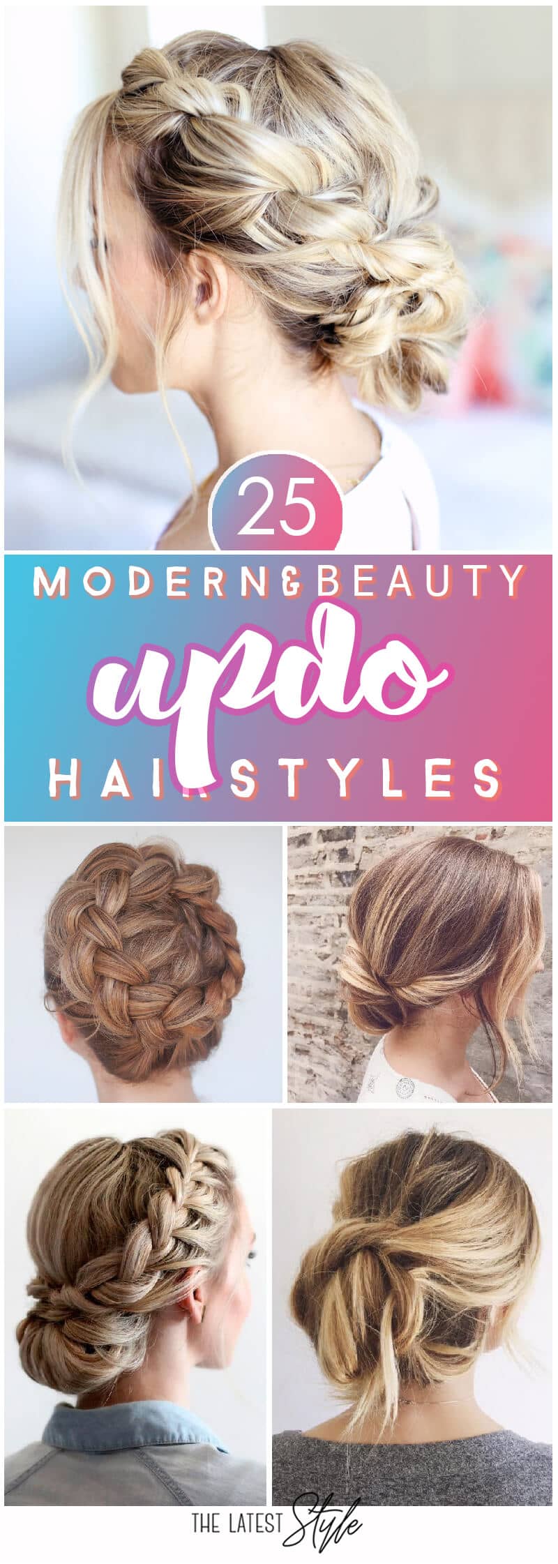 25 Modern And Beautiful Updos For Long Hair