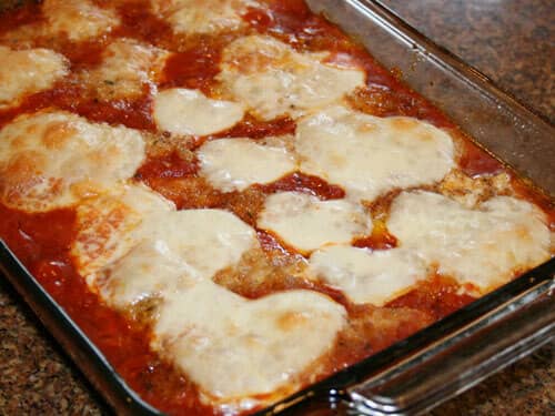 Lasagna with the Perfect Amount of Cheese