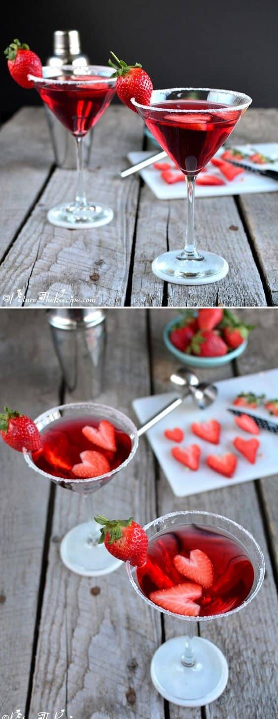 Valentine's Day Party Ideas for Cocktails