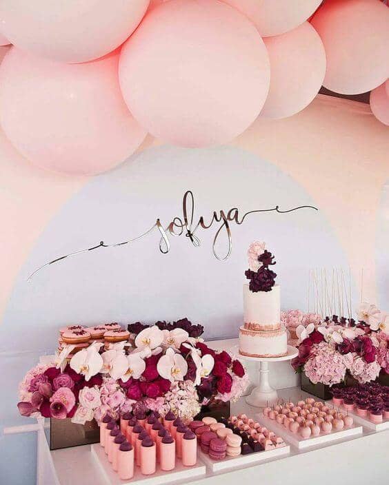 The Perfect Pink Engagement Party