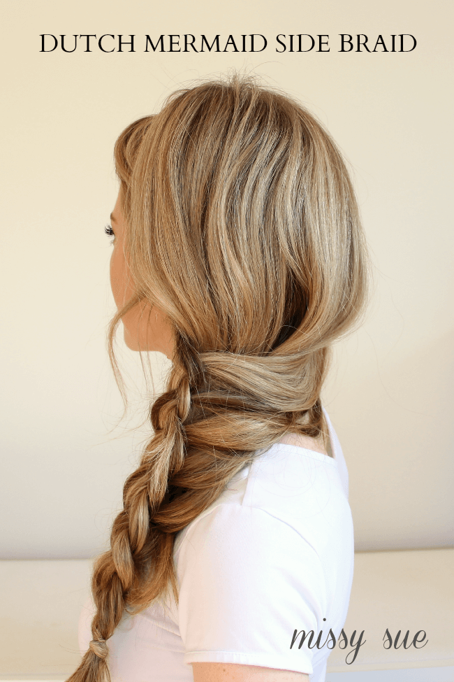 Loose One Sided Princess Braid