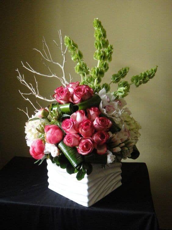 Rose Bundles with a Forest Flair