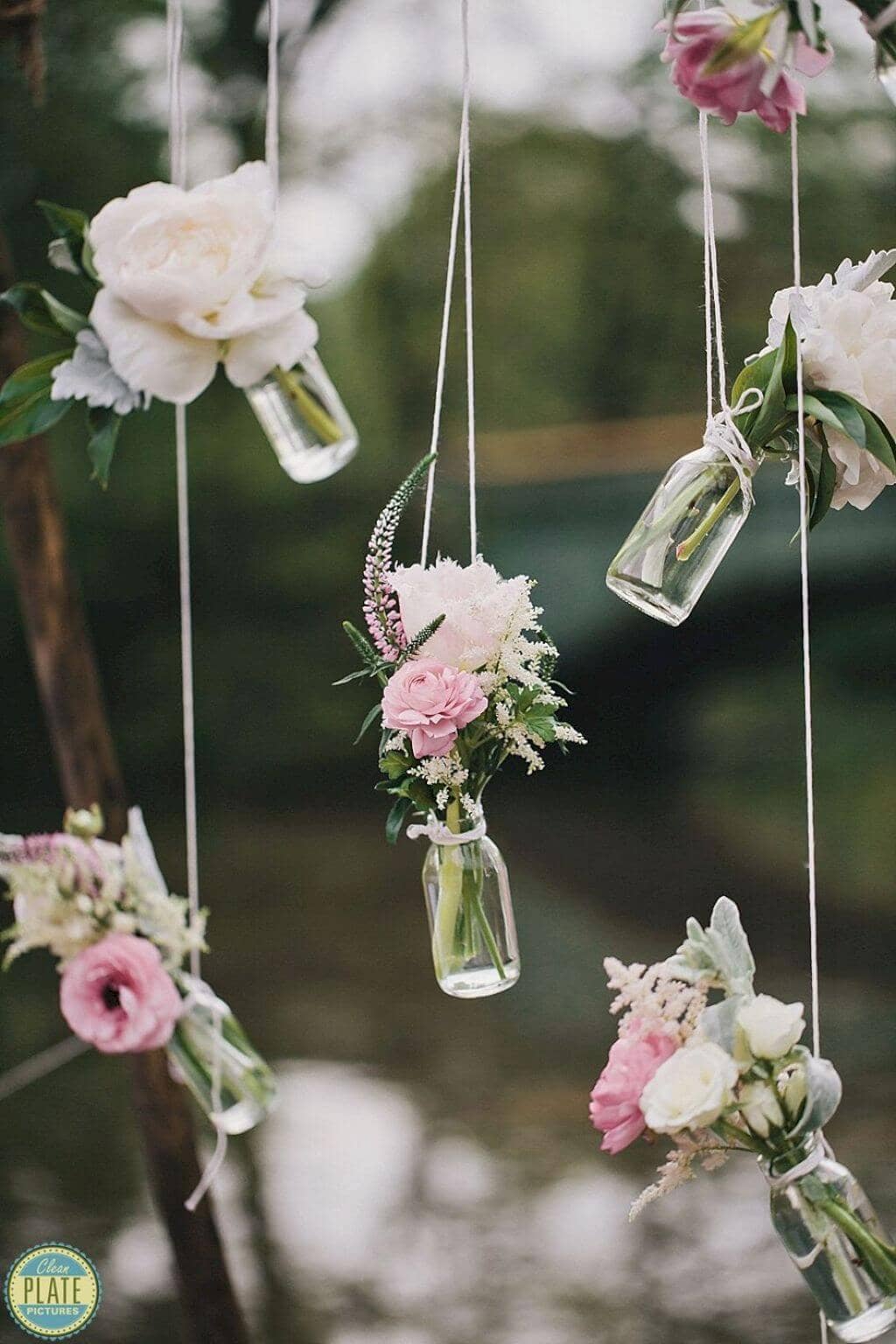 Sweet Hanging Posy Favors