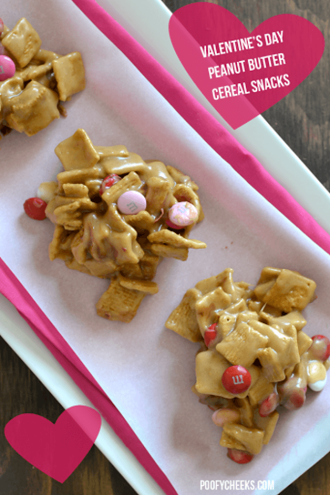 Valentine Peanut Butter Bites with Chocolate