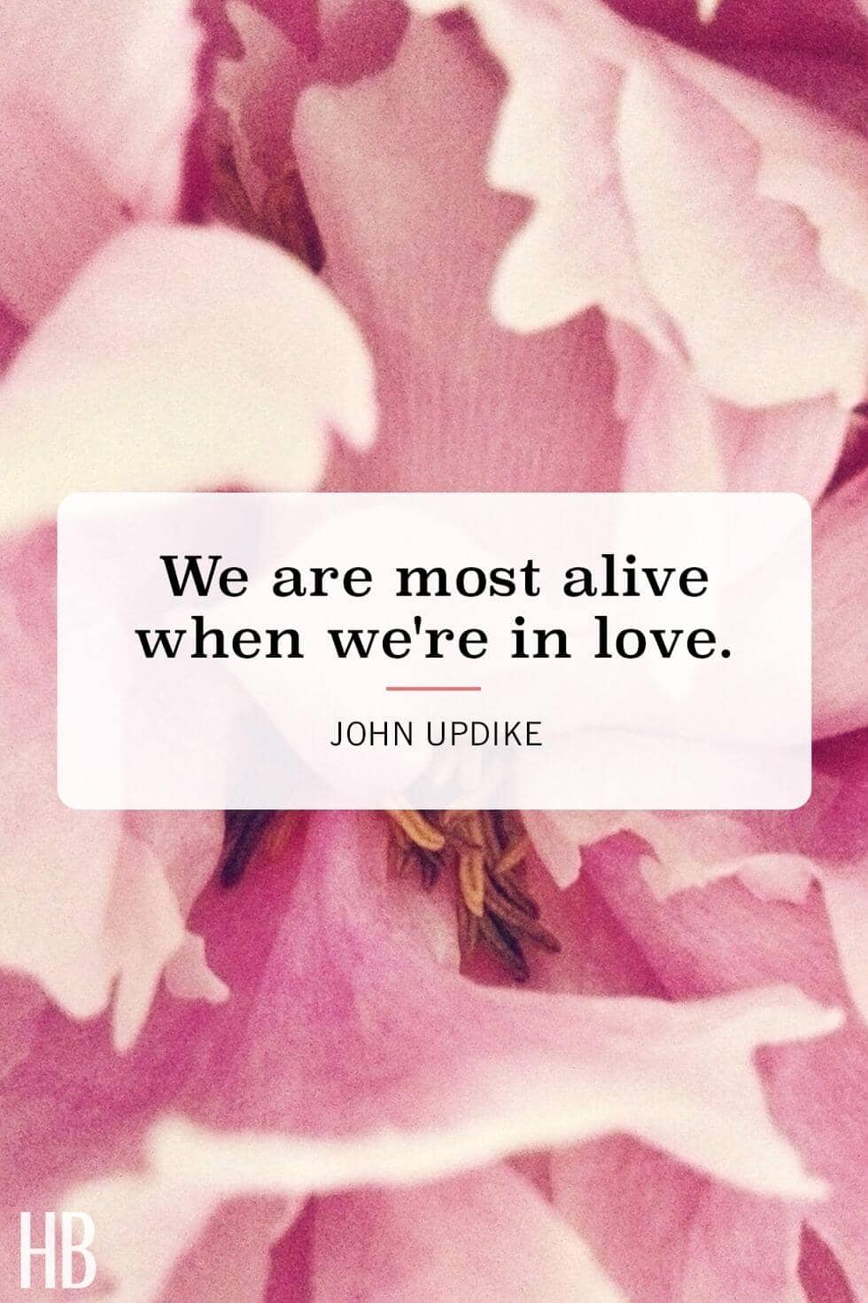 Love Is What Makes Us Feel Alive