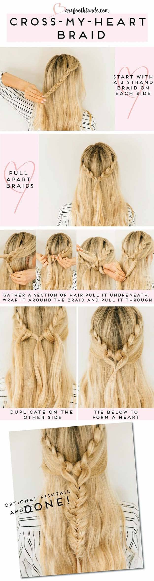 Criss Cross-My-Heart Braid