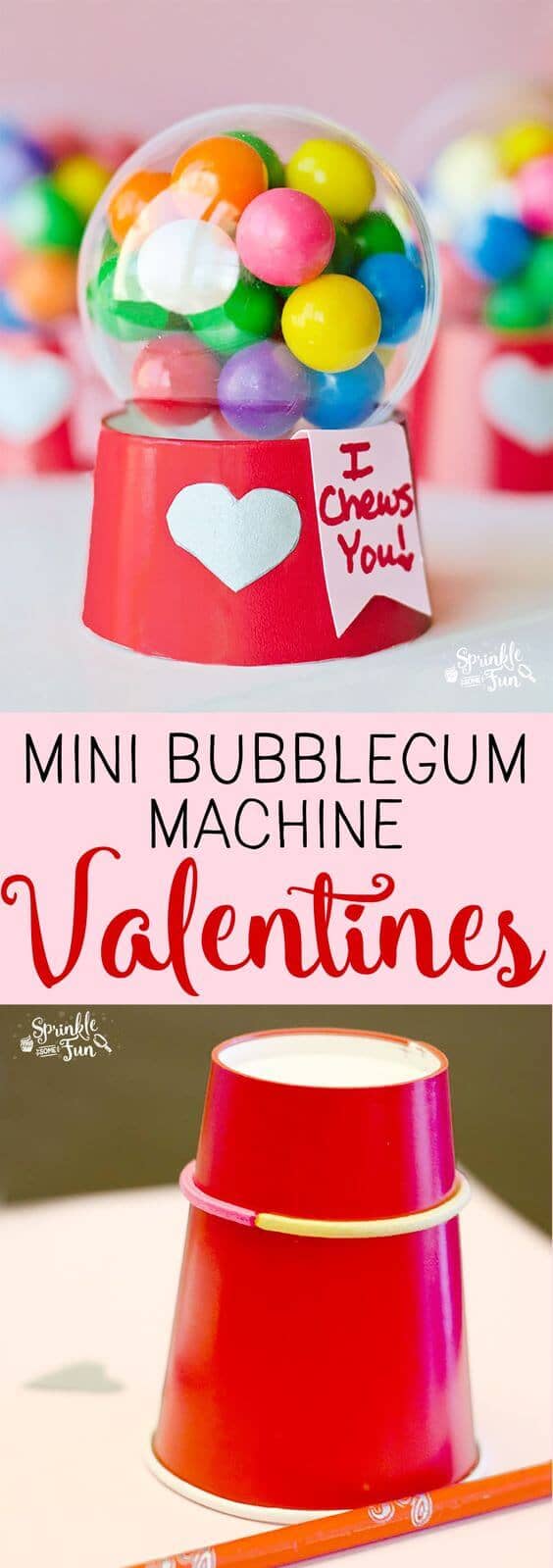 DIY Red Solo Cup Gumball Machine Favors