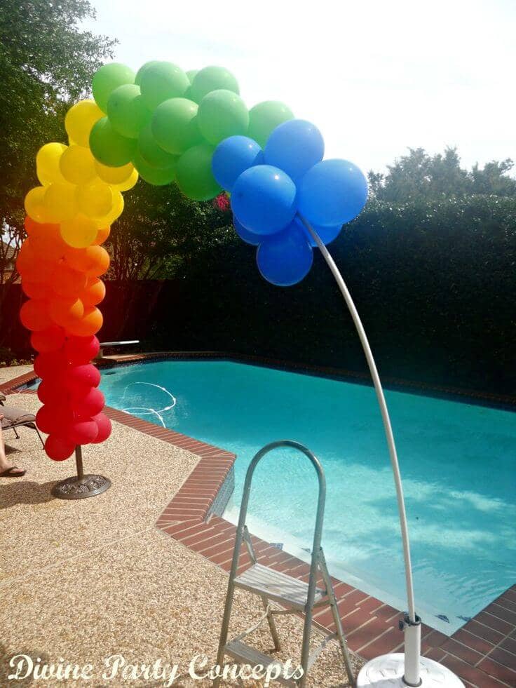 Partial Rainbow Pool Arch