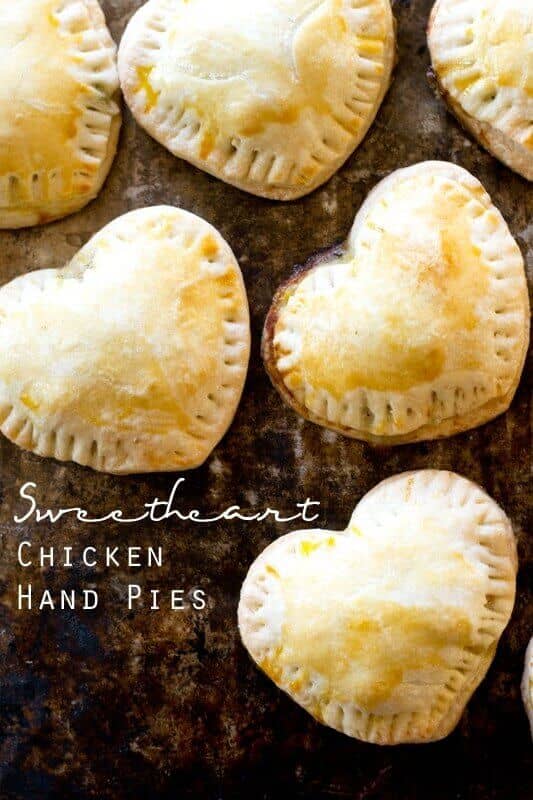 Sweetheart Chicken Hand Pies