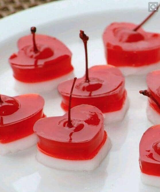 Adorable Valentine’s Day Themed Jello Snacks