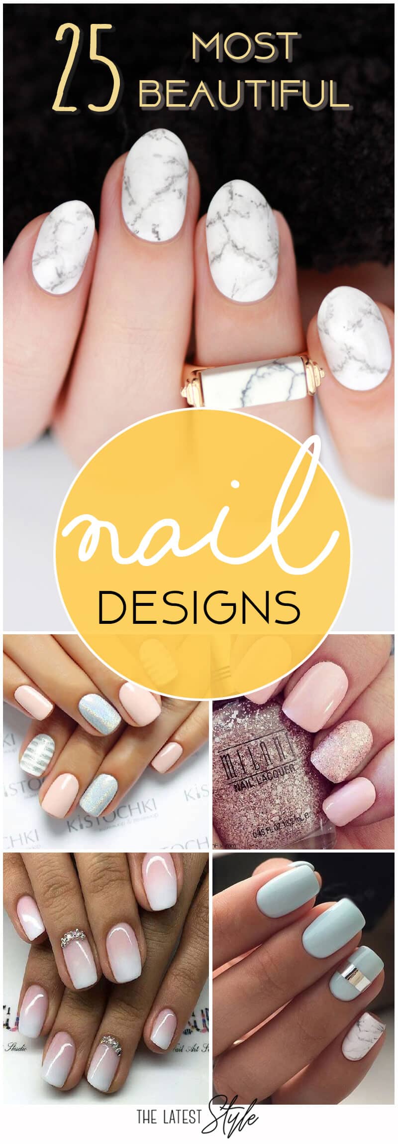 25 of the Most Beautiful Nail Designs to Inspire You