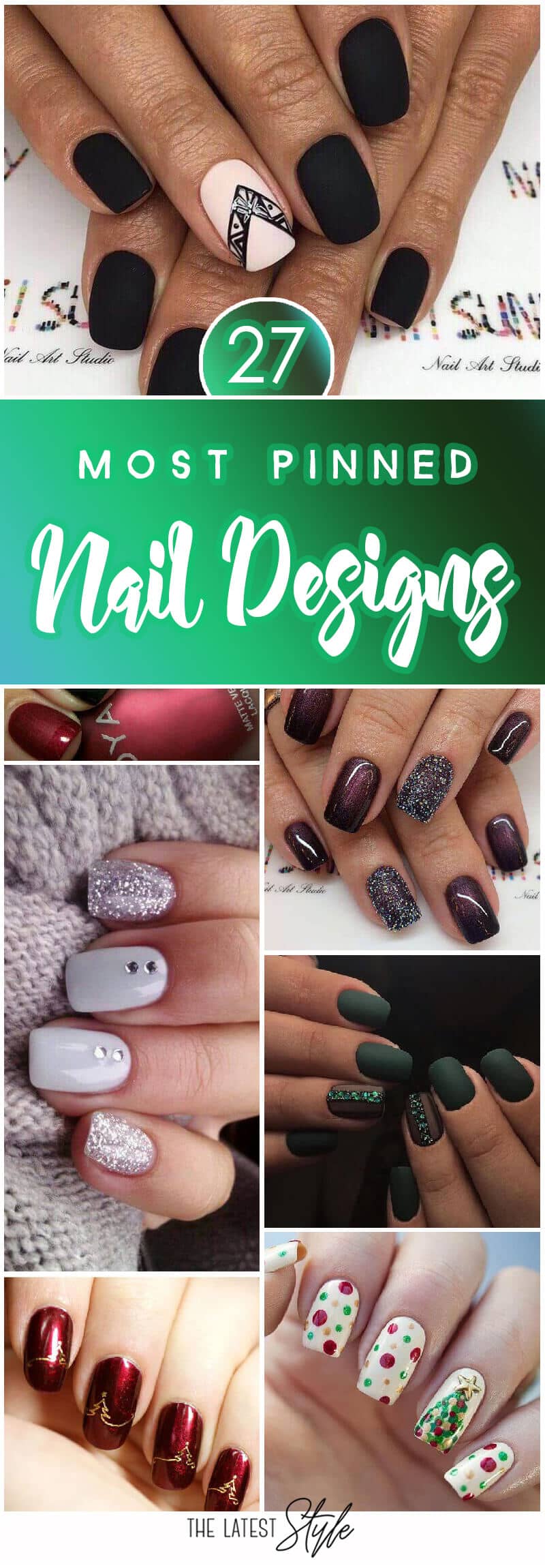 27 of the Most Pinned Nail Design Ideas to Start the Year with Style