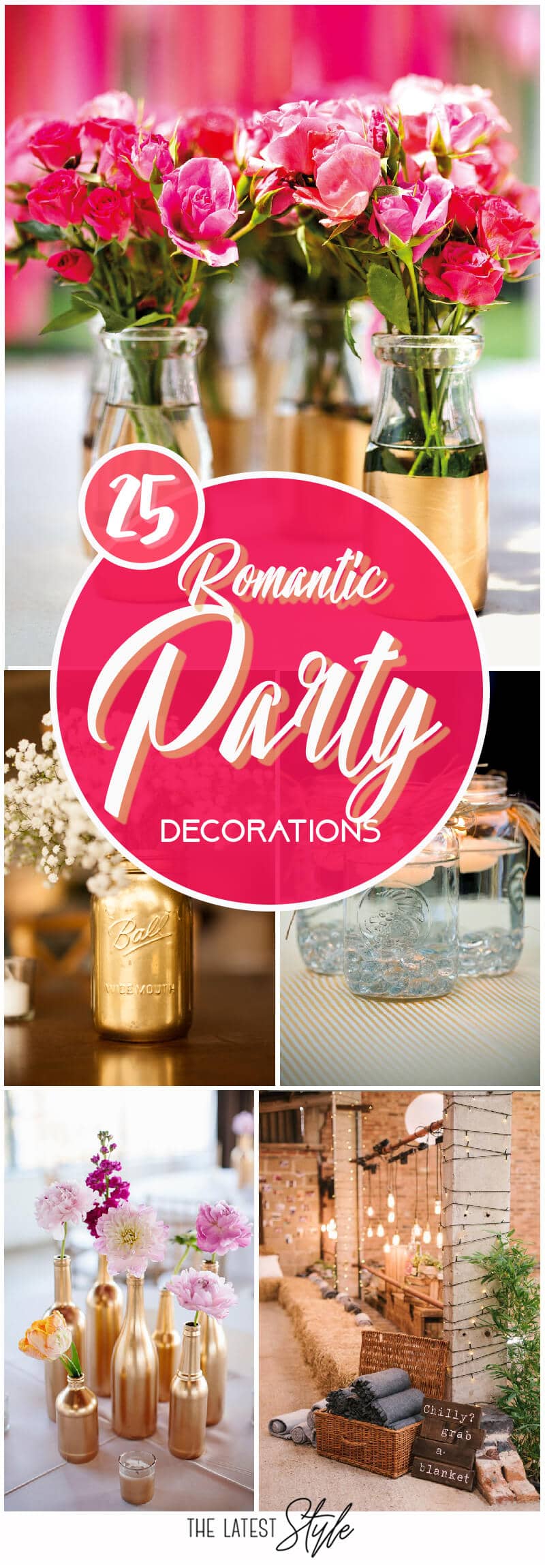 25 Really Romantic Party Decoration Ideas to Set the Mood