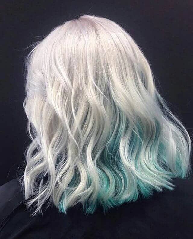 Blonde Hair With Blue Underneath Find Your Perfect Hair Style