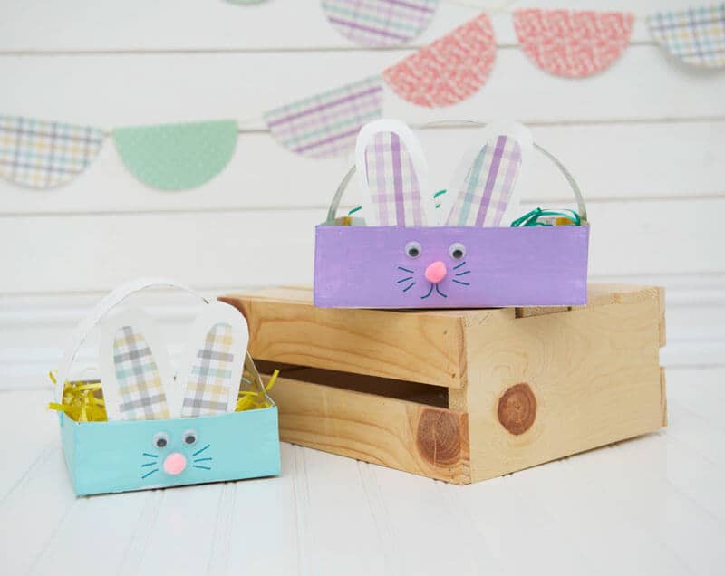 Bunny Boxes with Ears and Eyes