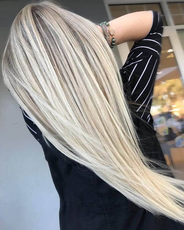 Dimensional Platinum with Lowlight and Highlights