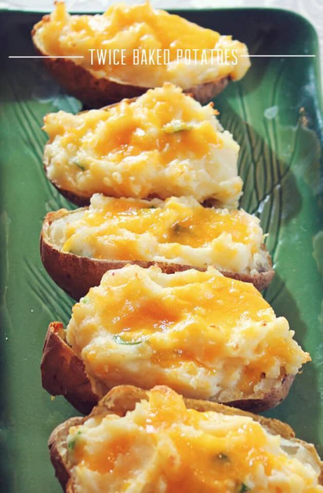 Everyone’s Favorite Twice Baked Potatoes