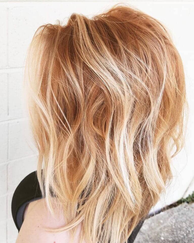 Caramel Dipped Strawberry (Blonde) Hair Color