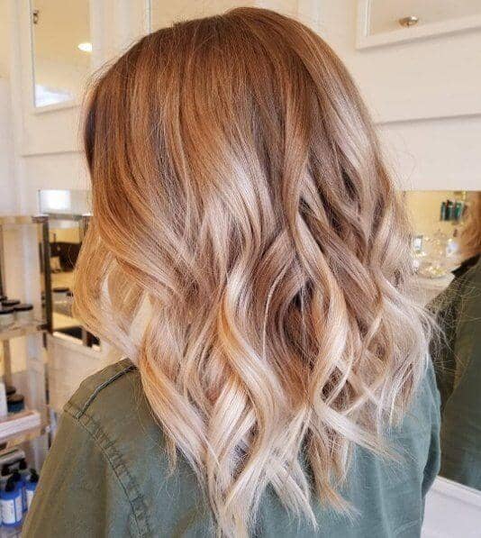 Cool-Toned Brown with Blonde and Strawberry 