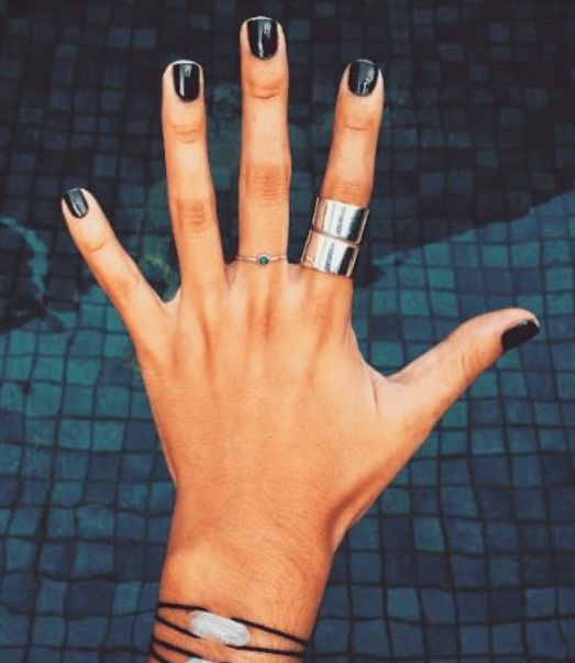 The Little Black Dress of Manicures