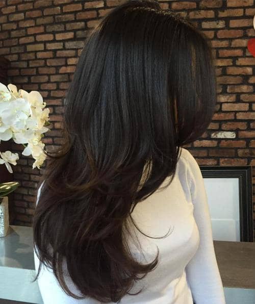 Medium Length Layered Simply Gorgeous Long Layered Haircut