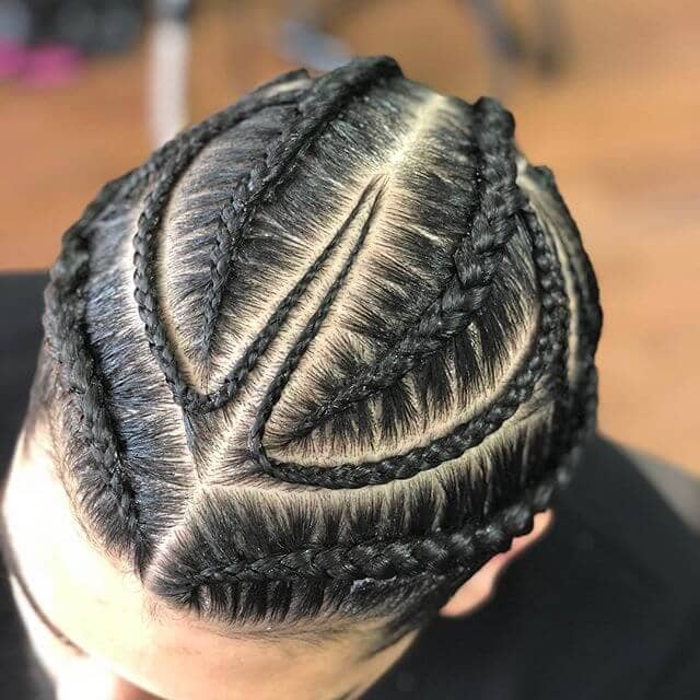 Scalp-framing Goddess Braids Styles