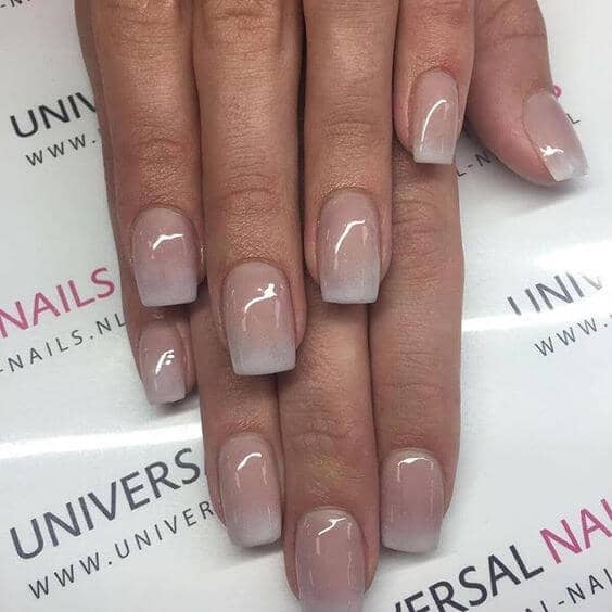 Perfectly Prim Ombre Nude Nails