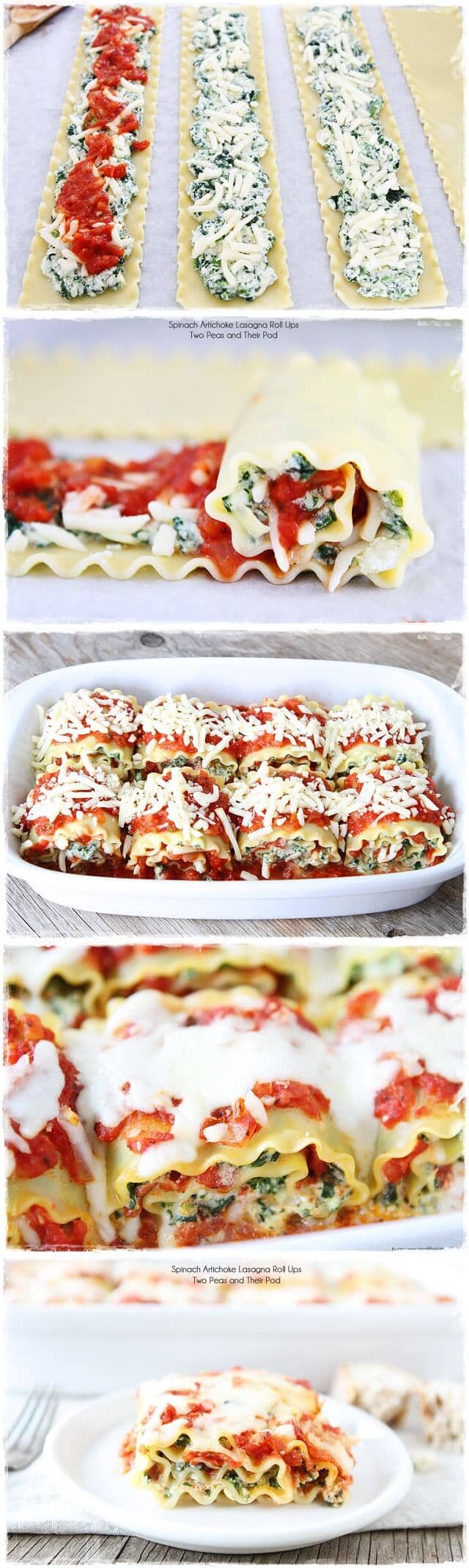  Vegetarian Lasagna Roll-Ups for Easter