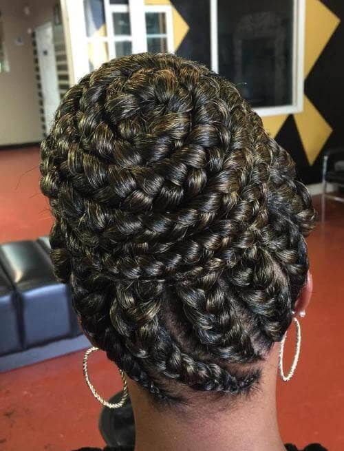 50 Natural And Beautiful Goddess Braids To Bless Ethnic Hair