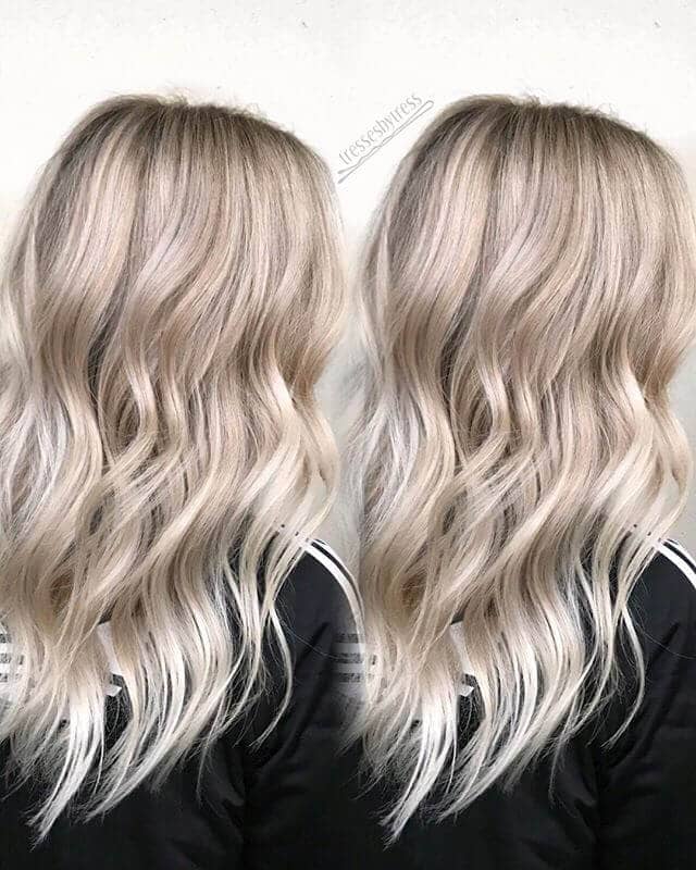 Rosy Blonde and Beach Waves