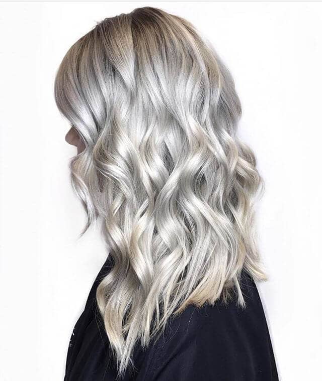Silver Tones and Curly Waves