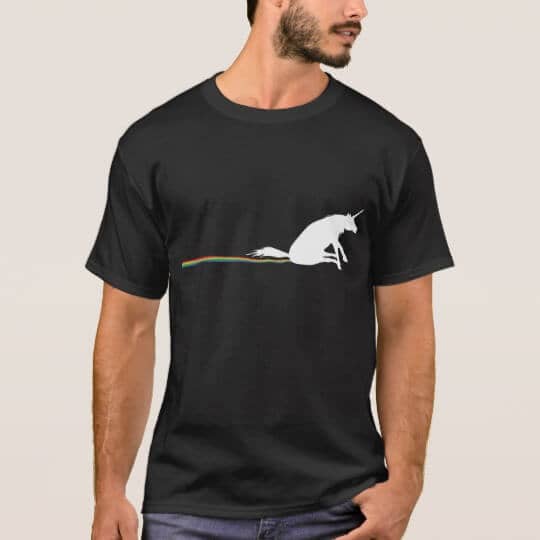 Unicorn Poo T-shirt