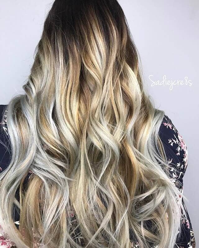 Full Blonde Spectrum Balayage Highlight