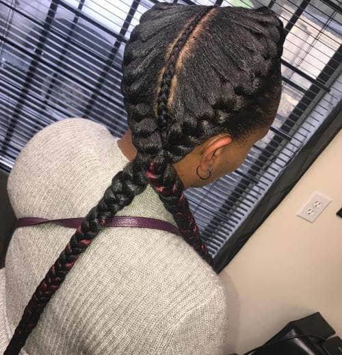 Three Goddess Braids