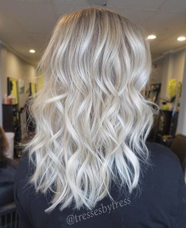 Classic Platinum with Fun Waves