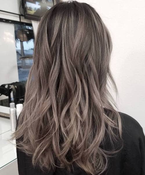 Layered Colored Hair