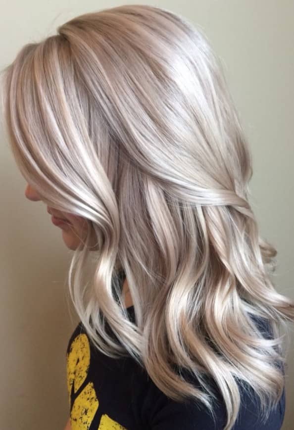 Silky Waves and Golden Blonde