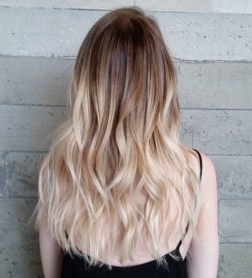 Caramel Beach Blonde Balayage Look