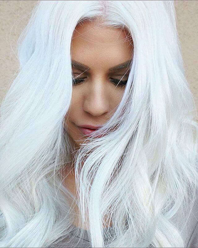 White Blonde Hair