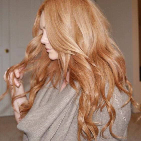 Strawberry Blonde Touch-able, Luscious, Light Red Locks
