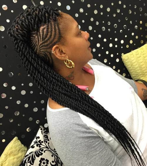 50 Natural and Beautiful Goddess Braids to Bless Ethnic 