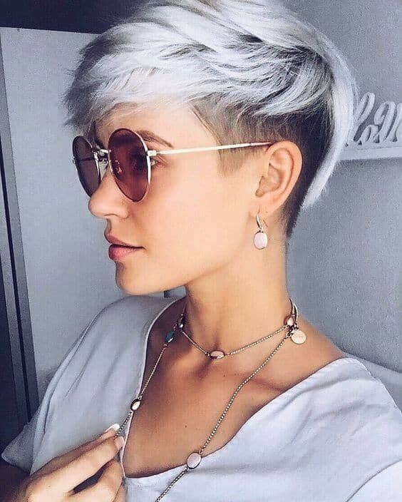 Two Tone Pixie Hair