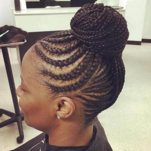 50 Natural And Beautiful Goddess Braids To Bless Ethnic Hair